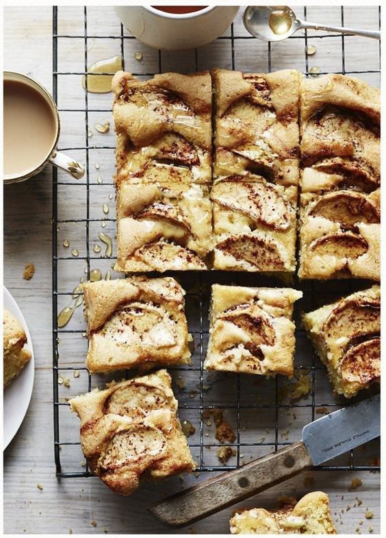 Granny's honey & apple cake [Mary Case]