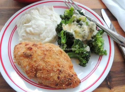 Granny's oven-fried chicken
