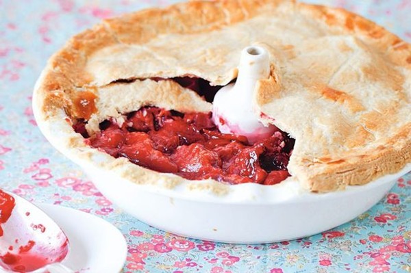Granny's plum pie