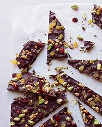 Granola-chocolate bark