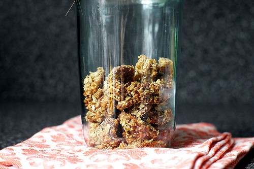 Granola-crusted nuts