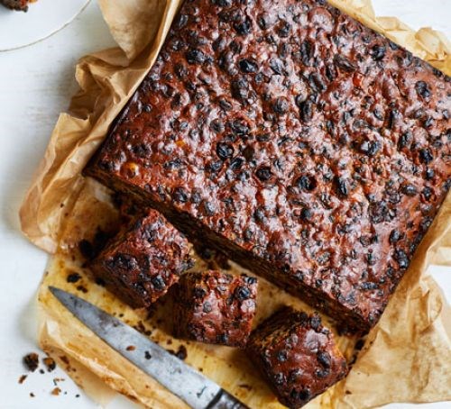 Gran's rich fruitcake