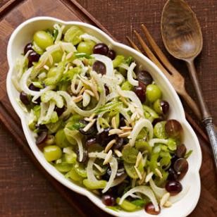 Grape & fennel salad