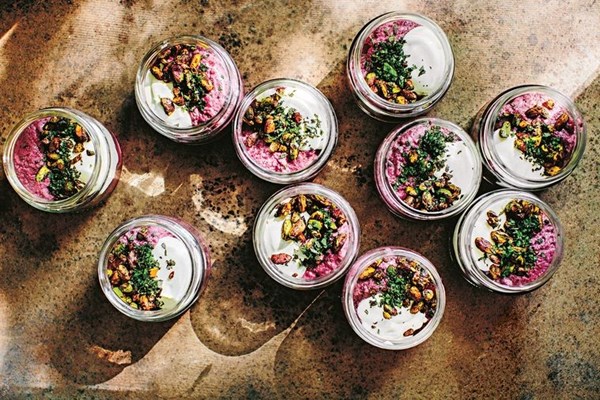 Grape dessert bowls
