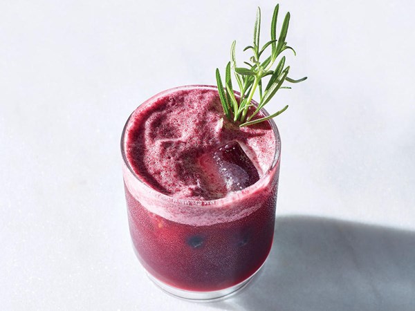 Grape-kombucha sipper