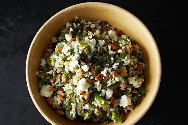Grape leaf pilaf