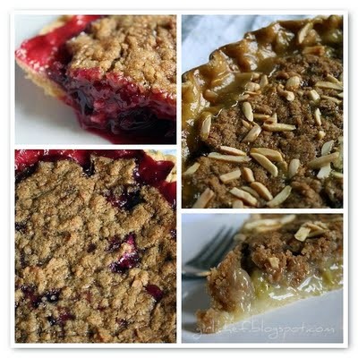 Grape pie...2 ways