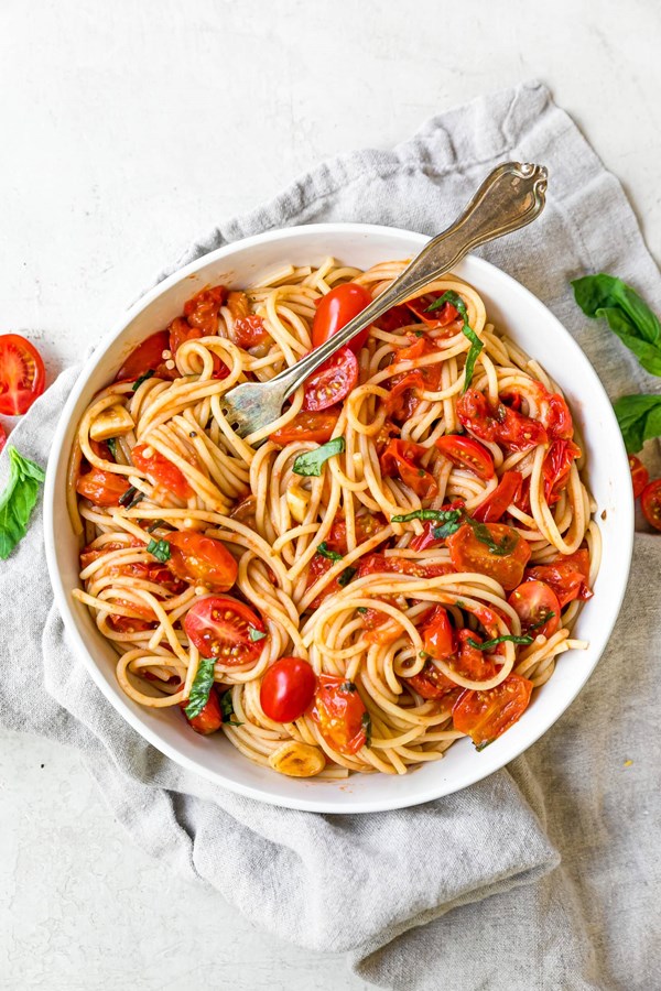 Grape tomato sauce
