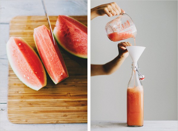 Grapefruit + watermelon agua fresca