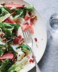 Grapefruit-and-escarole salad
