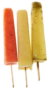 Grapefruit Campari ice pops