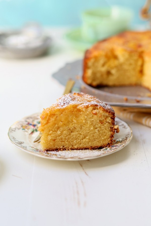 Grapefruit curd grapefruit cake