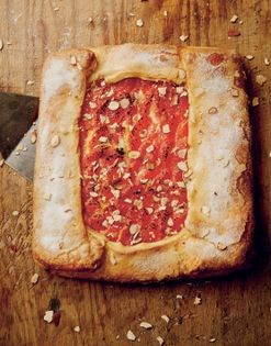 Grapefruit galette