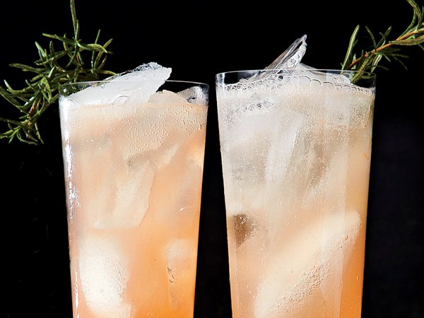 Grapefruit gin and tonic