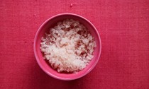 Grapefruit-maple granita