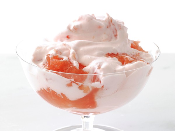 Grapefruit mousse