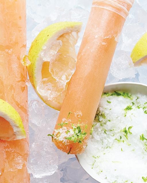 Grapefruit paloma pops