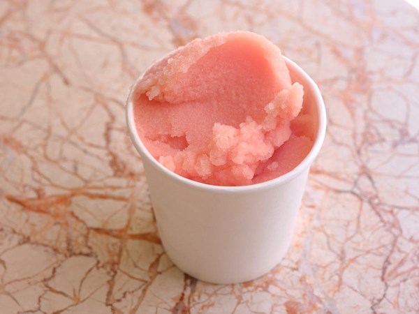 Grapefruit sorbet