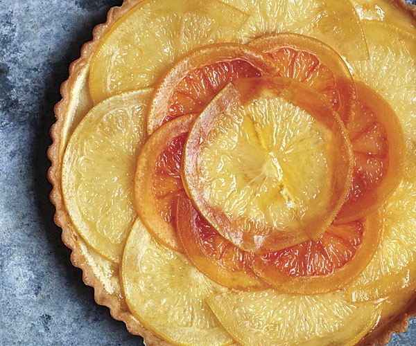 Grapefruit tart