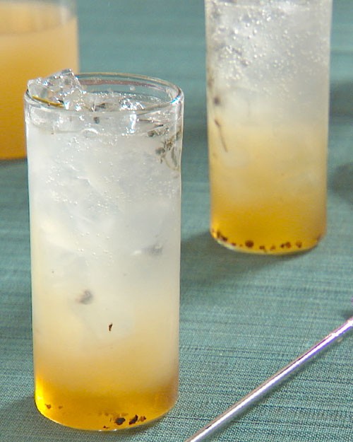Grapefruit thyme cocktail
