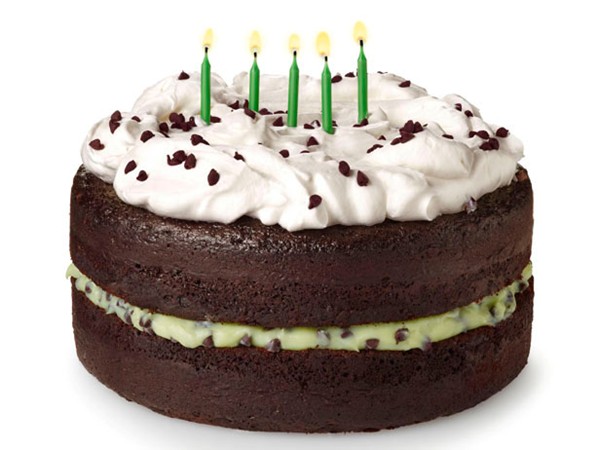 Grasshopper cake