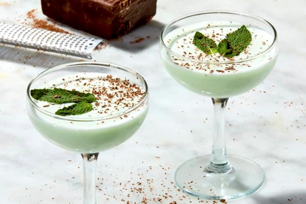 Grasshopper cocktail 