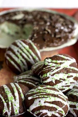 Grasshopper cookies