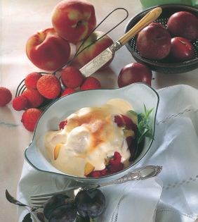 Gratin of fruits