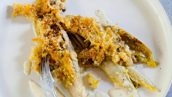 Gratin of witloof