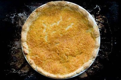 Great-grandma Blanche's buttermilk pie