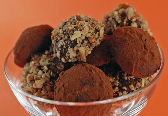 "Great pumpkin" truffles