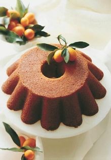 Great St. Louis orange ring cake with orange syrup