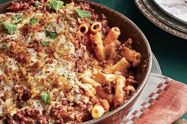 Greek baked ziti