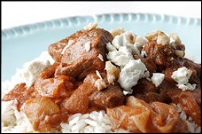 Greek beef stew (Stifado)