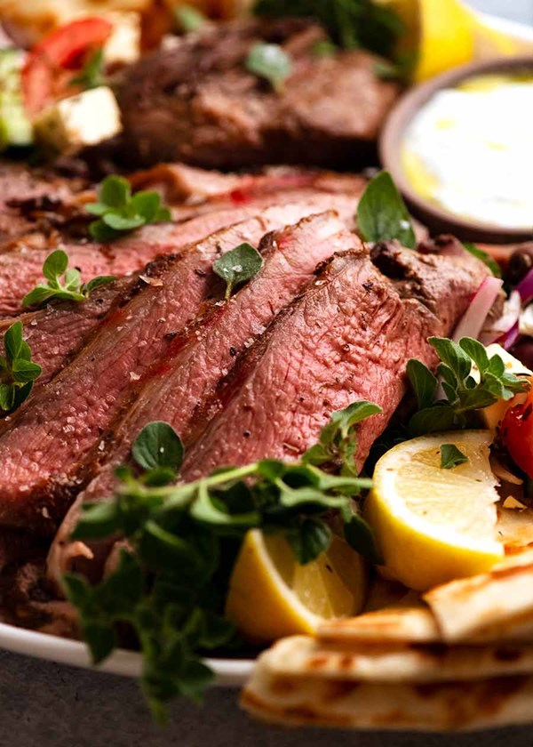Greek butterflied lamb leg