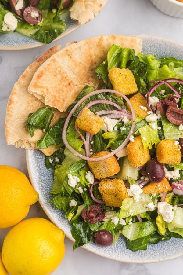 Greek Caesar salad