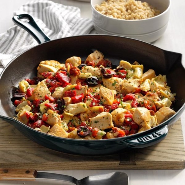 Greek chicken & rice