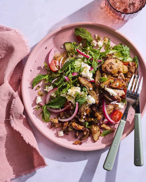 Greek chicken salad