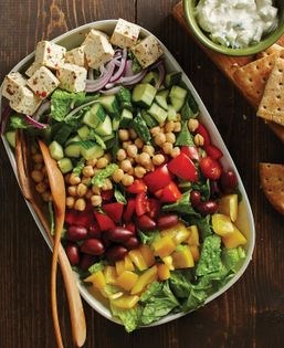 Greek chopped salad