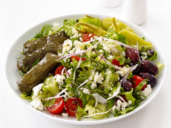 Greek dinner salad