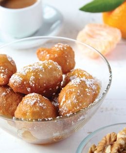 Greek doughnuts (Loukoumades)
