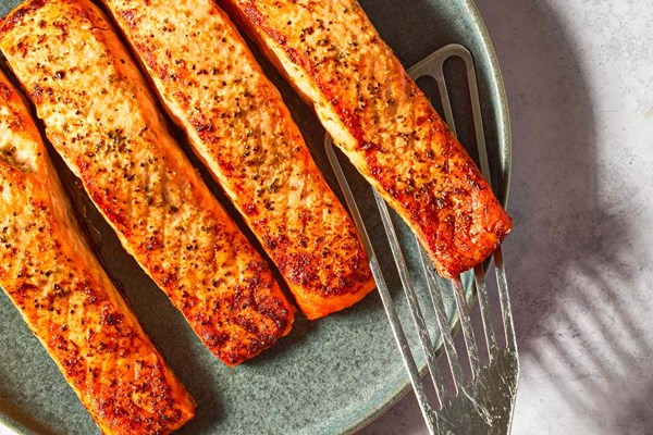 Greek dressing salmon
