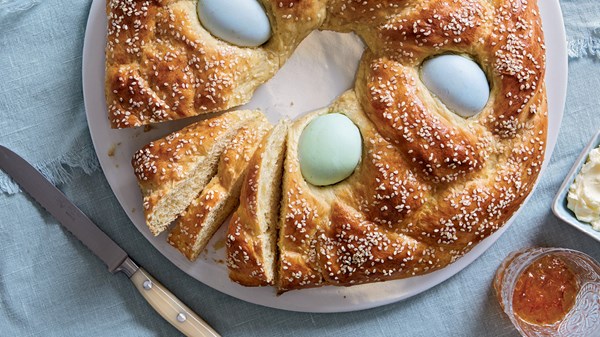 Greek Easter bread
