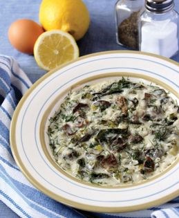 Greek Easter soup (Magiritsa)