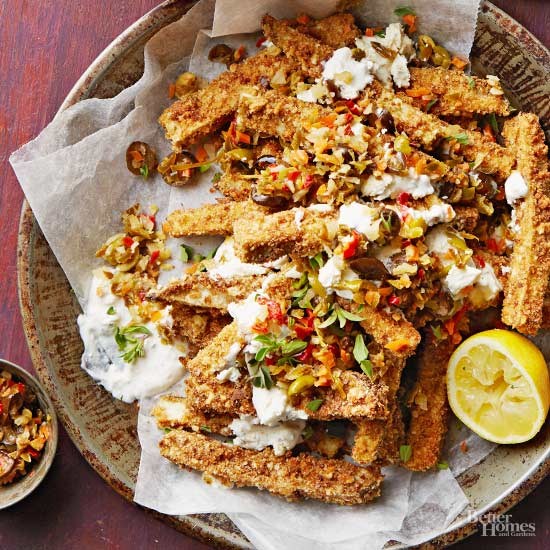 Greek eggplant fries