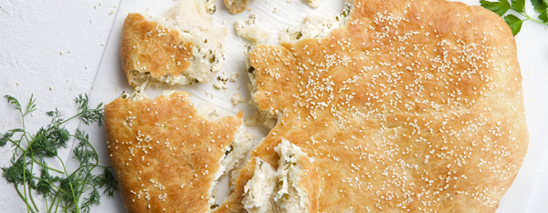 Greek feta bread
