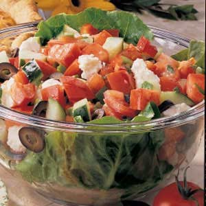 Greek garden salad
