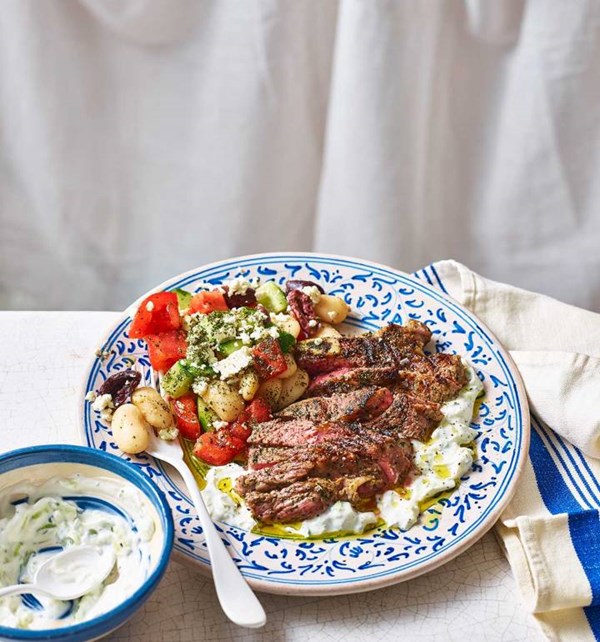Greek-island lamb