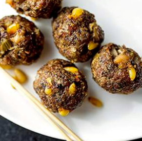Greek lamb meatballs