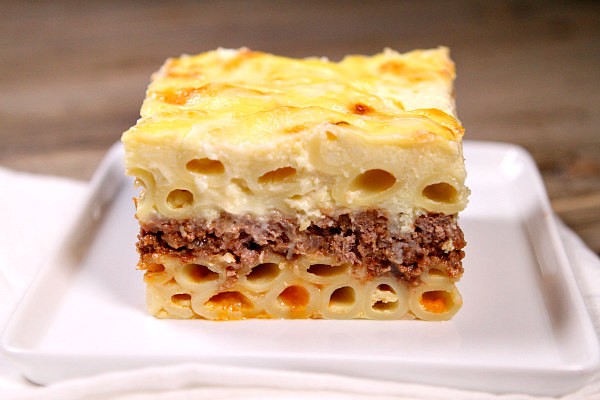 Greek lasagna (Pastitsio)